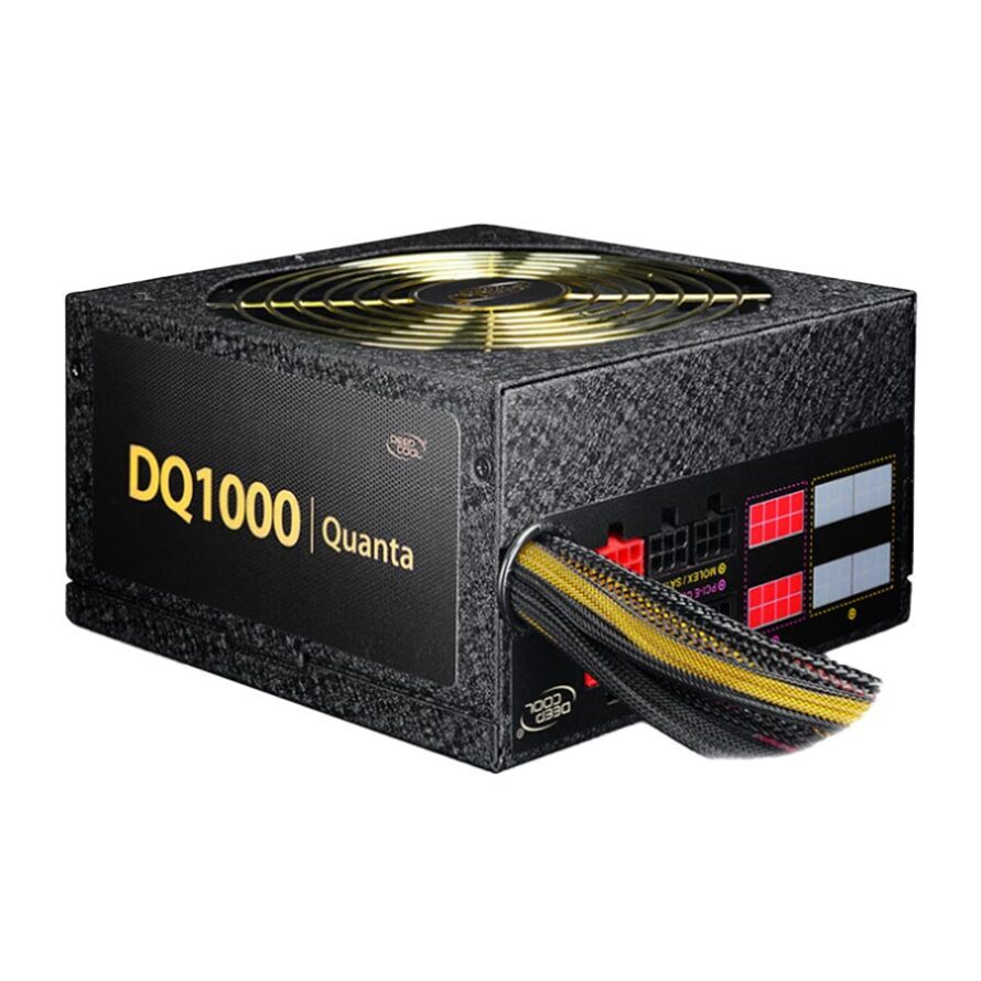 پاور 1000 وات دیپ کول DQ1000 Gold Semi Modullar