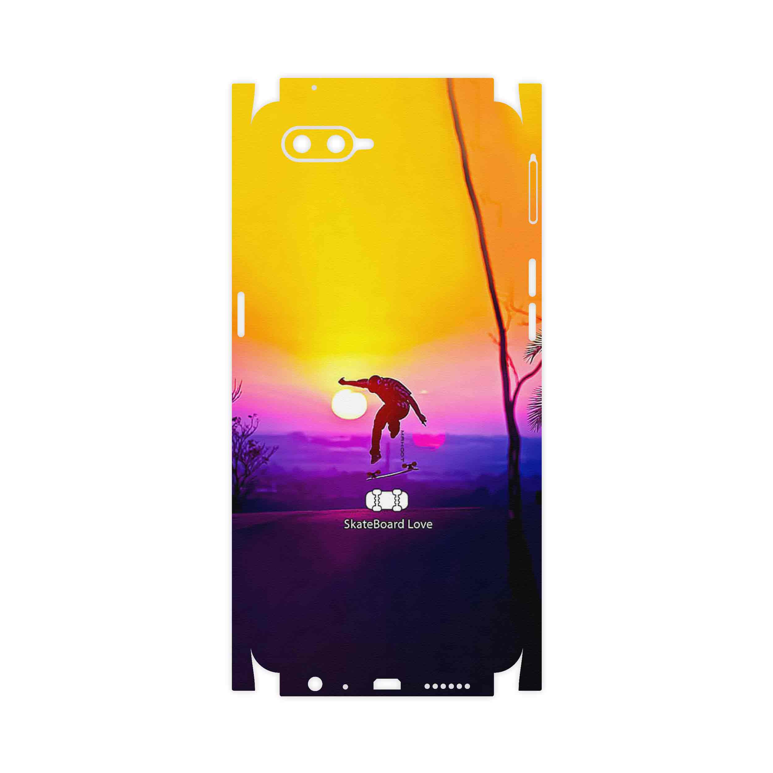 برچسب پوششی ماهوت مدل Skateboard-FullSkin مناسب برای گوشی موبایل اپو K1