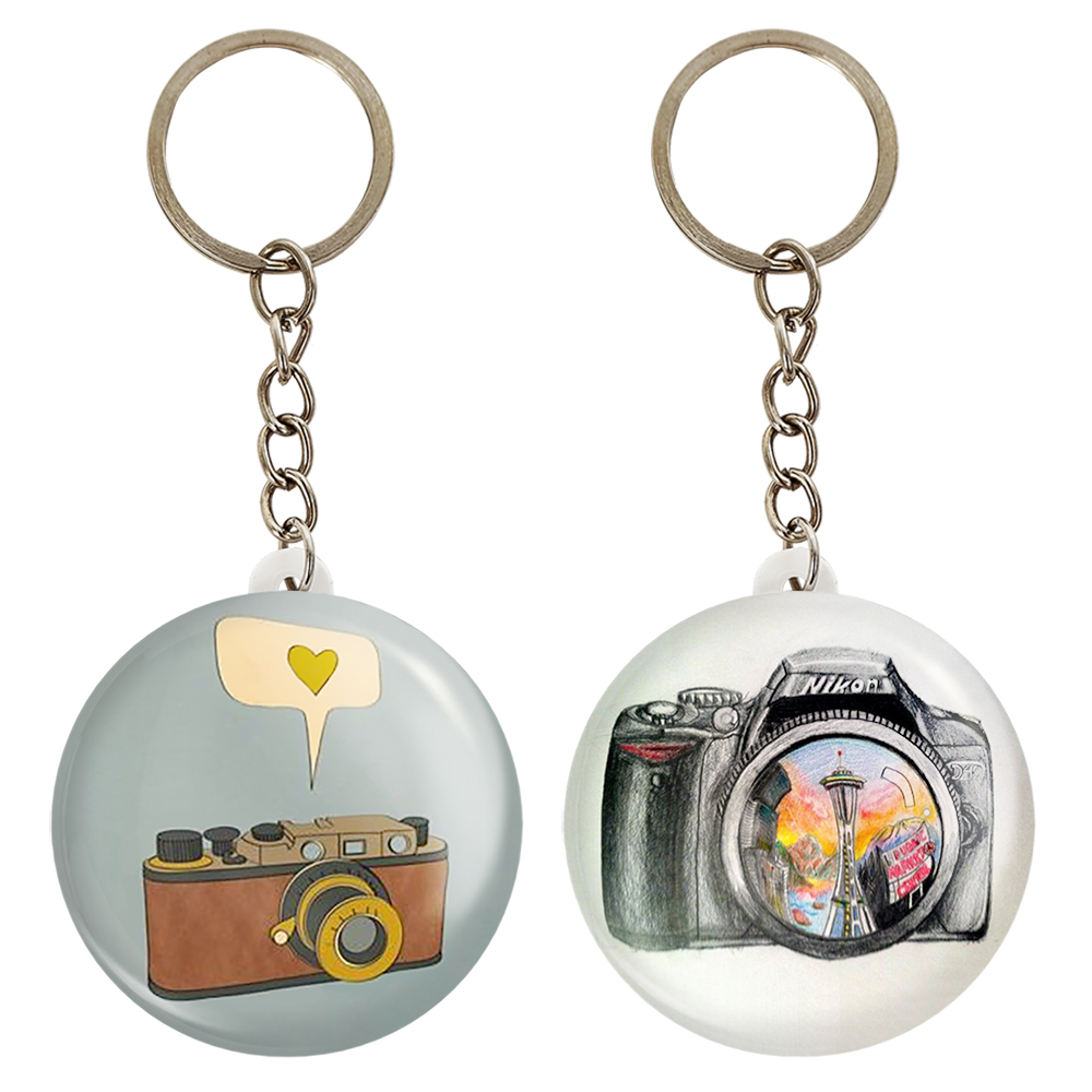 جاکلیدی خندالو مدل دوربین کد 16911692 مجموعه 2 عددی