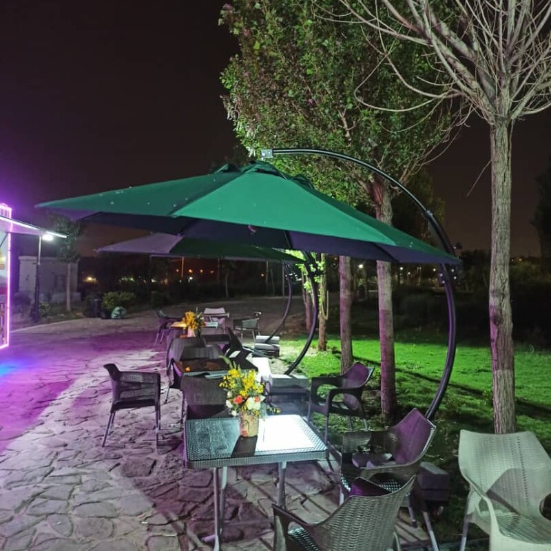 چتر پای کنار المینیوم