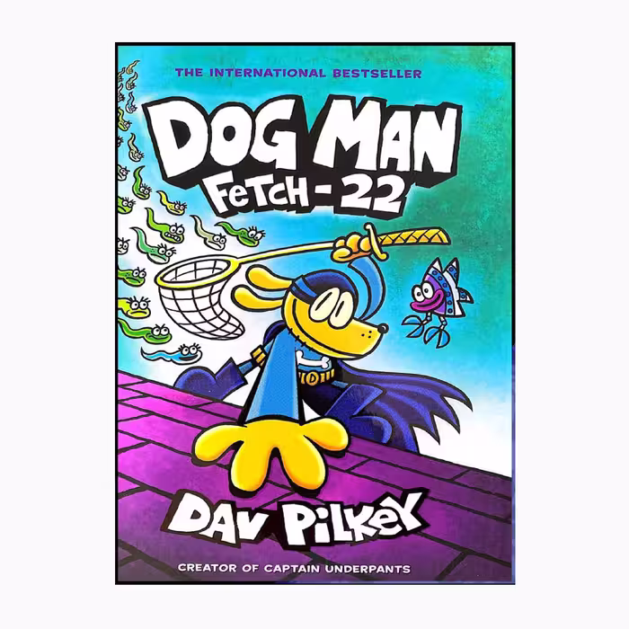 کتاب Dog Man Series اثر Dav Pilkey انتشارات scholastic ده جلدی