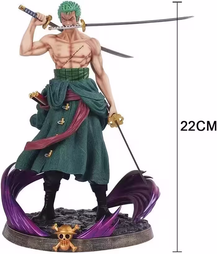 فیگور زورو  Zoro طرح وان پیس One Piece حالت حمله کد 1