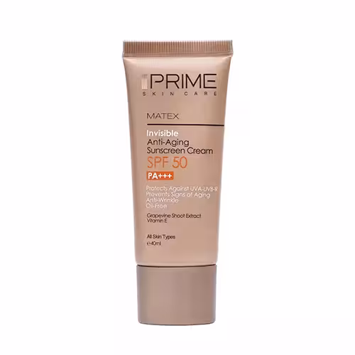 کرم ضدآفتاب جوان کننده SPF50 پریم