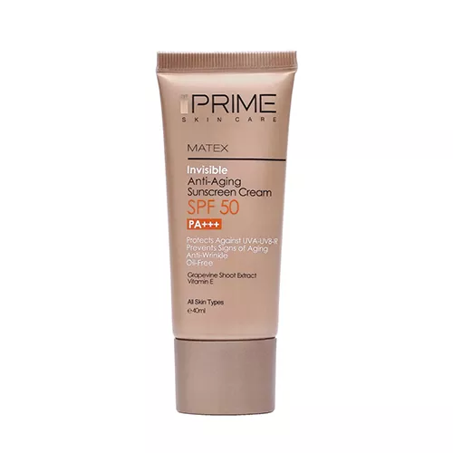 کرم ضدآفتاب جوان کننده SPF50 پریم