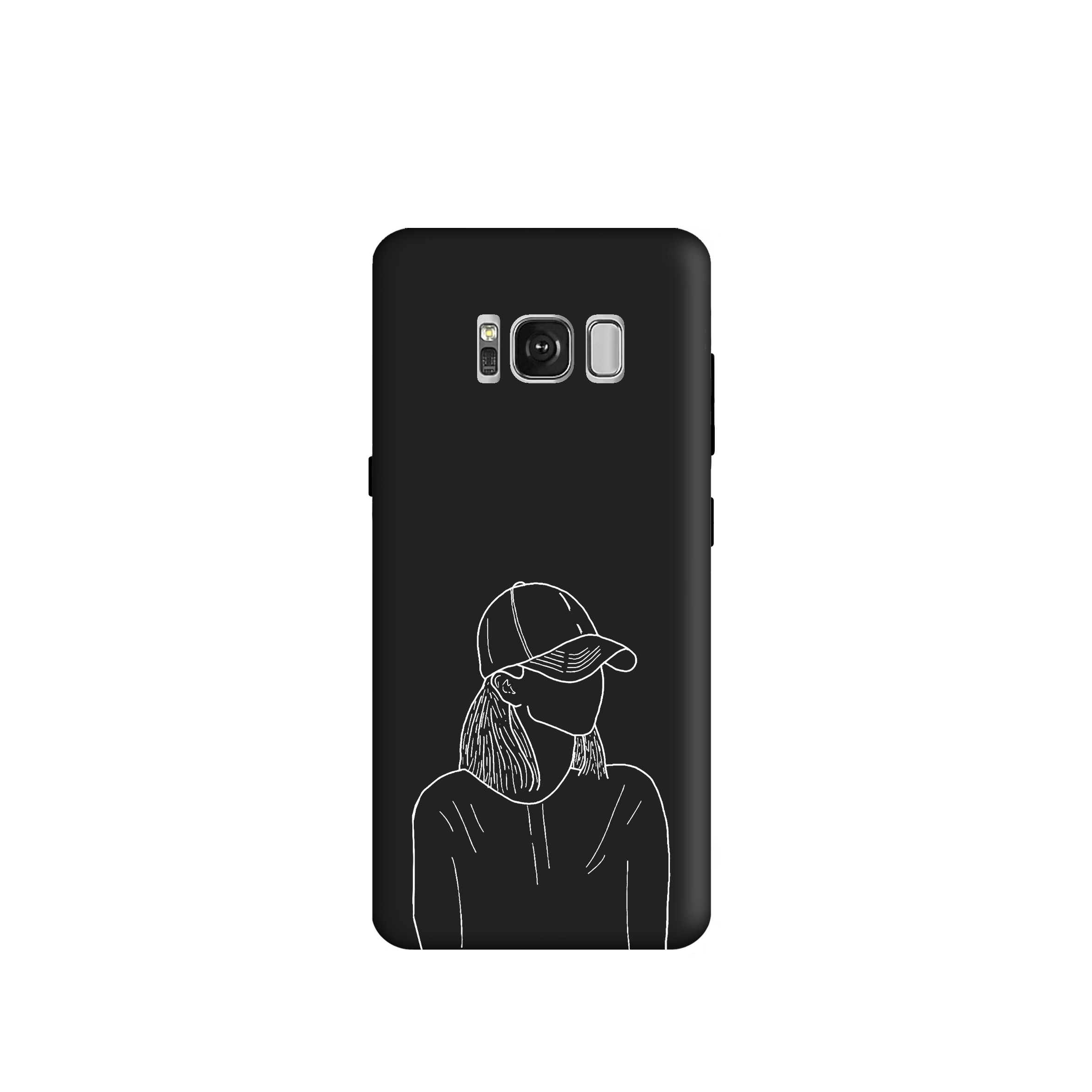 کاور طرح دخترانه مینیمال کد y5920 مناسب برای گوشی موبایل سامسونگ  Galaxy S8 Plus