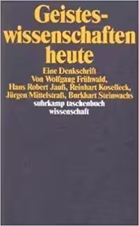 خرید و دانلود نسخه کامل کتاب Geisteswissenschaften heute: Eine Denkschrift (Suhrkamp Taschenbuch Wissenschaft) (German Edition)