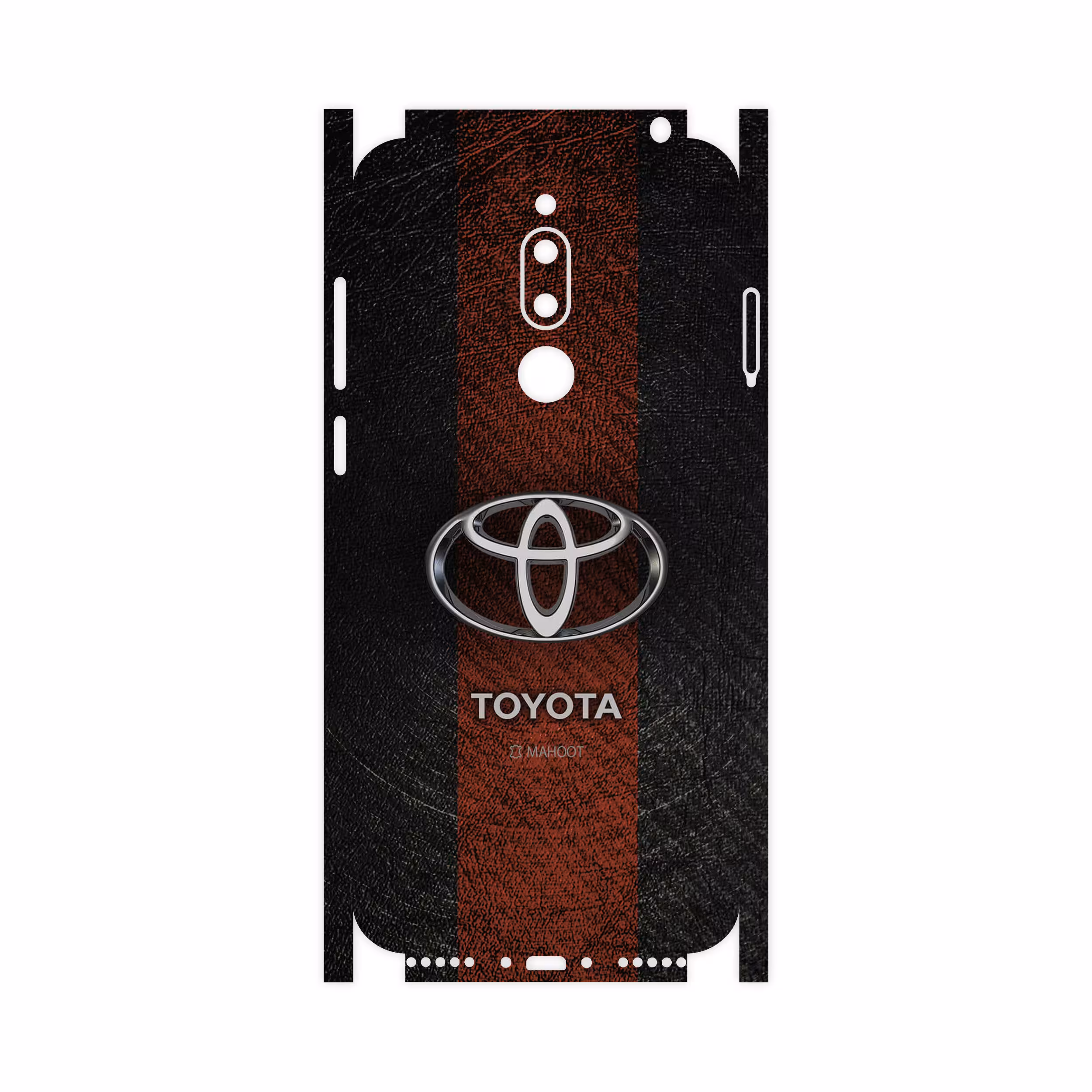 برچسب پوششی ماهوت مدل TOYOTA-FullSkin مناسب برای گوشی موبایل میزو M6T