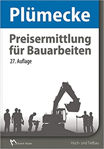 خرید و دانلود نسخه کامل کتاب Plümecke – Preisermittlung für Bauarbeiten (German) - pdf