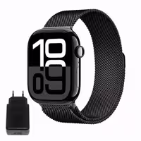 ساعت هوشمند 46 میلی متری ورنا مدل T46 Pro max با بند فلزی به همراه 2 بند اضافه و شارژر | کالا مکس