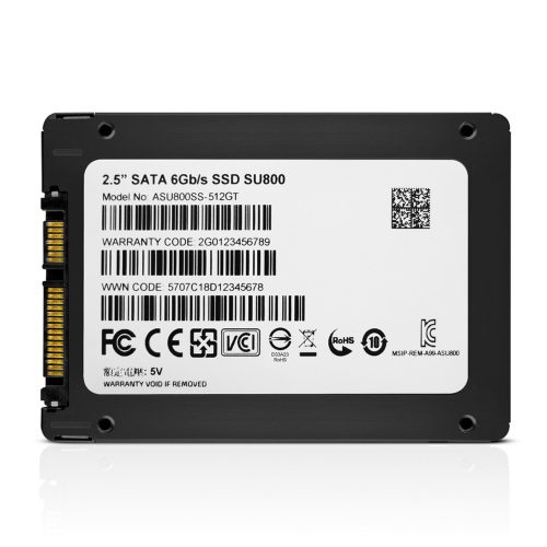 حافظه SSD ADATA SU800 512GB (استوک کارکرد 63 روز سلامت 100)