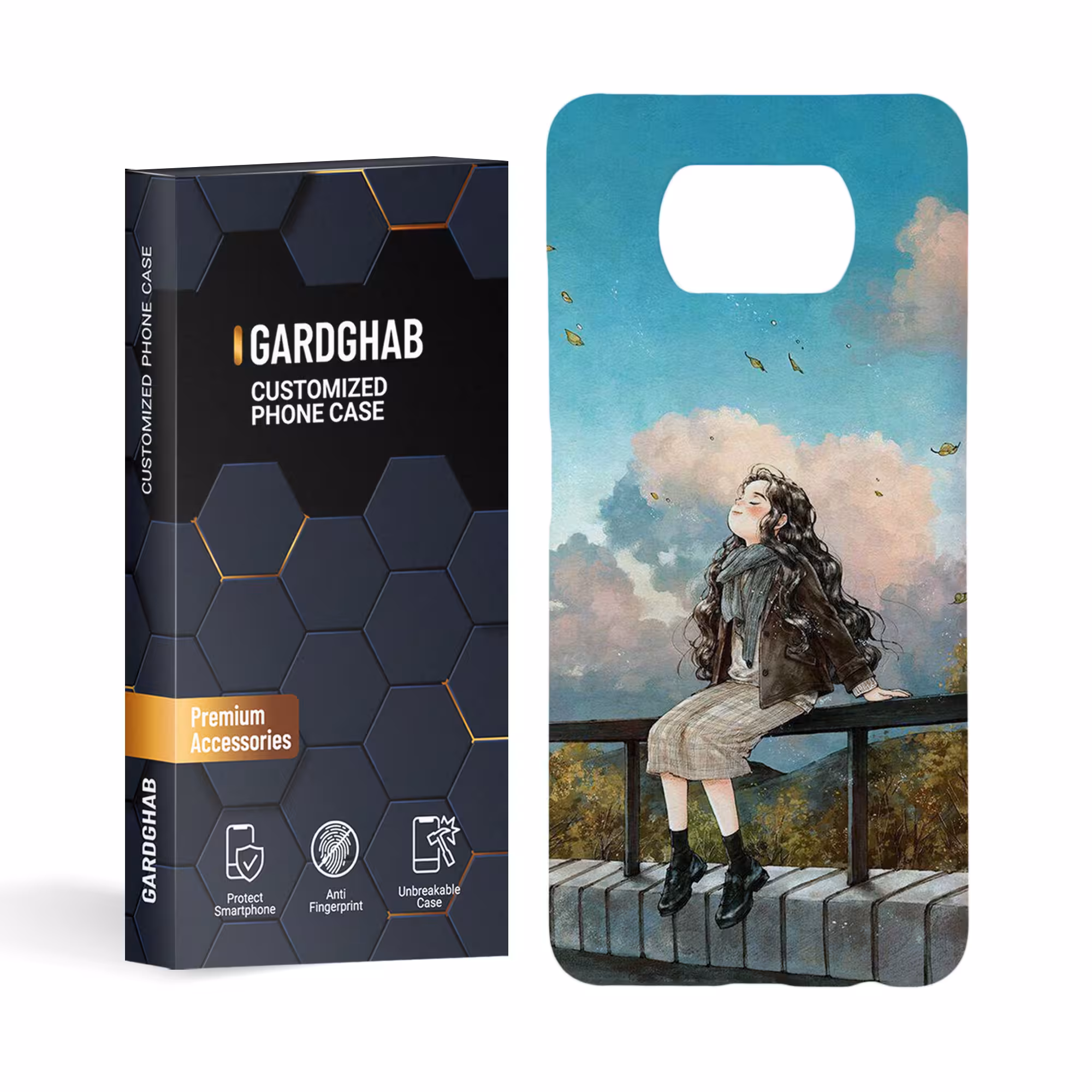 کاور گارد قاب مدل دخترانه مناسب برای گوشی موبایل شیائومی poco X3 / X3 PRO / X3 NFC