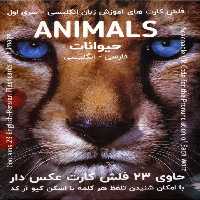 فلش کارت های آموزش زبان انگلیسی 1 (حیوانات:ANIMALS)،(2زبانه،باجعبه) - ناشربوک | خرید آنلاین کتاب