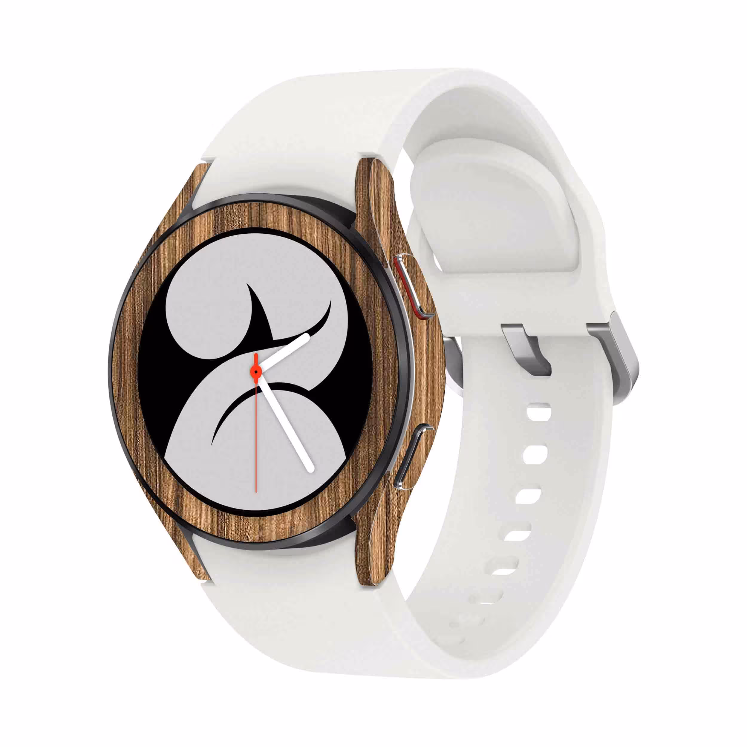 برچسب ماهوت طرح Light Walnut Wood مناسب برای ساعت هوشمند سامسونگ Watch4 40mm