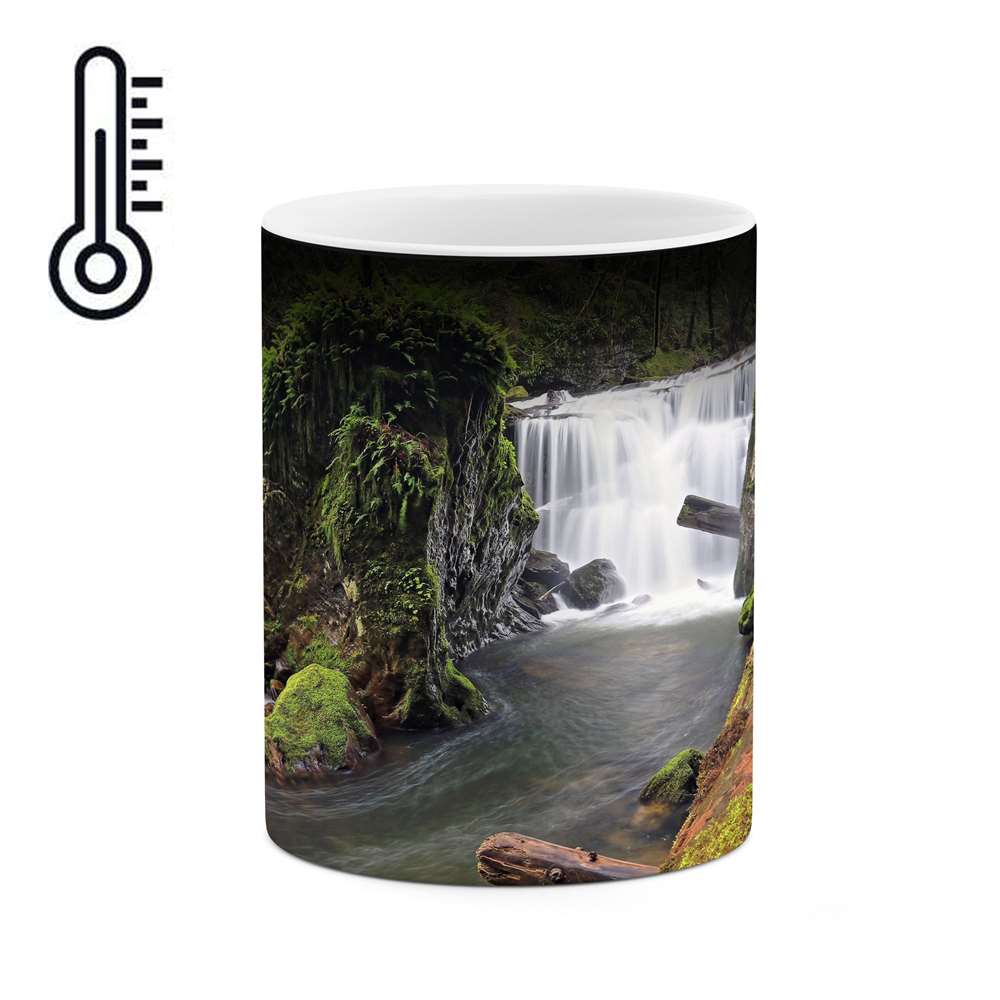 ماگ حرارتی طرح منظره طبیعت  مدل mgph11811