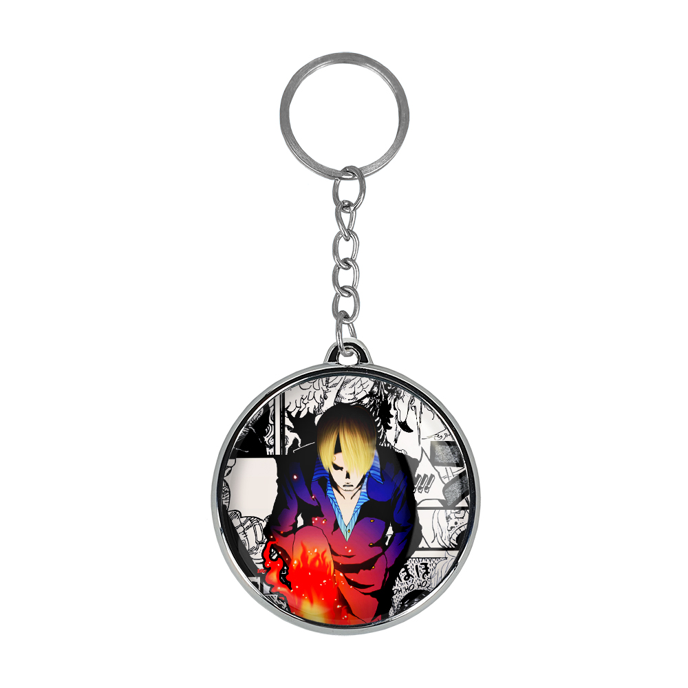 جاکلیدی خندالو طرح سانجی انیمه وان پیس مدل دوطرفه کد 1726217270