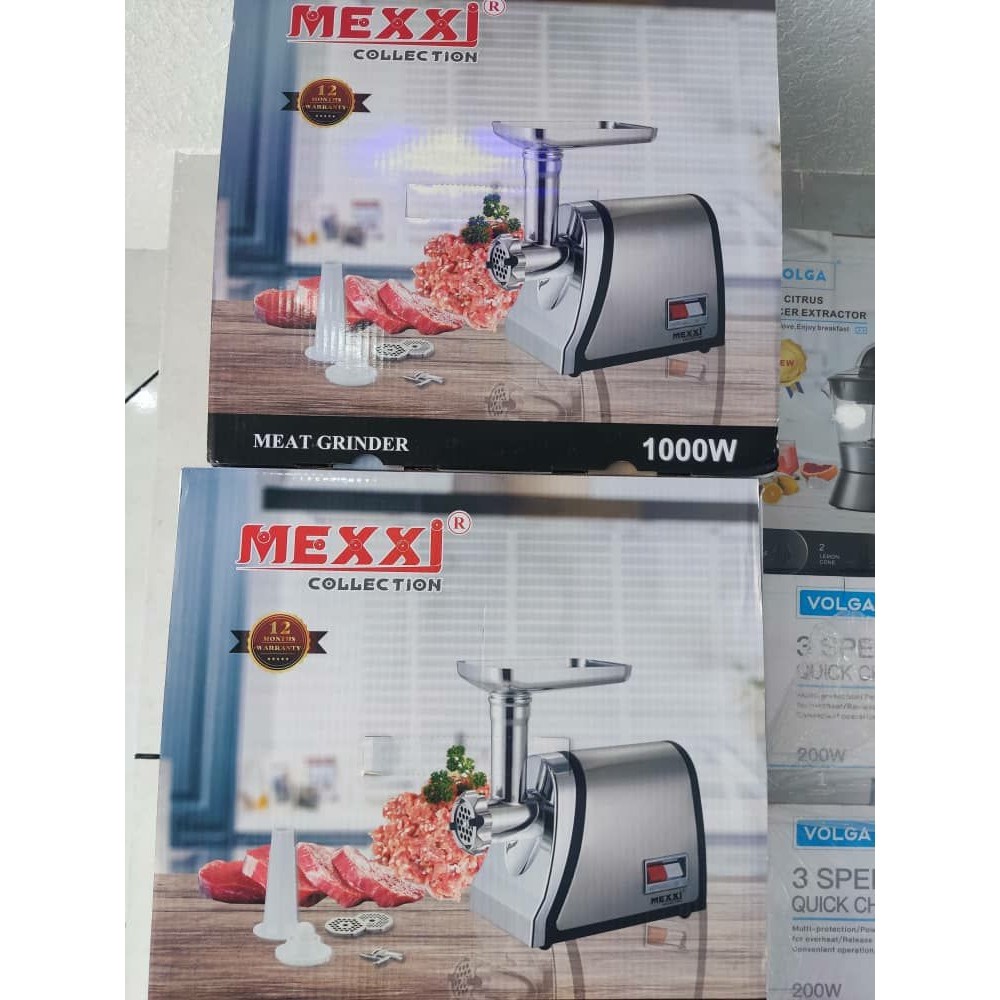 چرخ گوشت مکسی تمام استیل 1000وات MEXXI