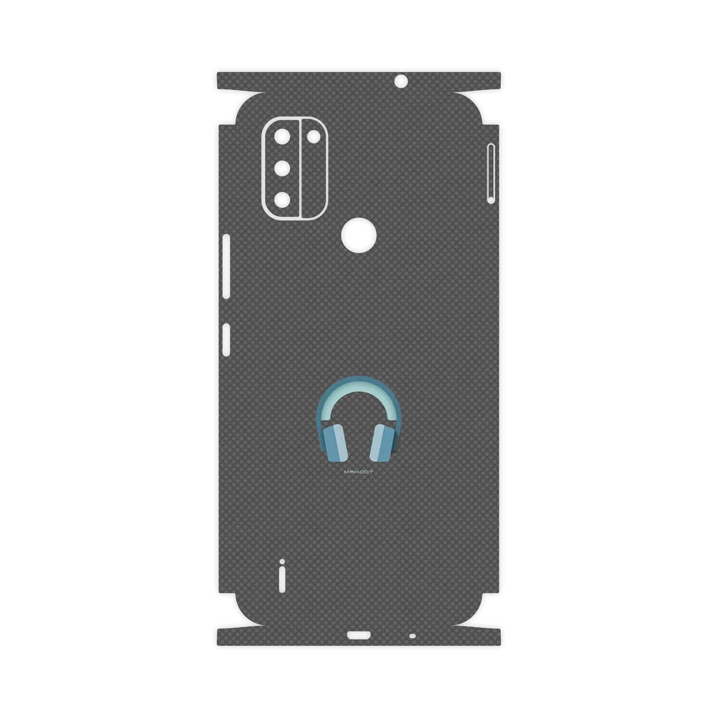 برچسب پوششی ماهوت مدل Minimal Headphone Icon-FullSkin مناسب برای گوشی موبایل نوکیا C31