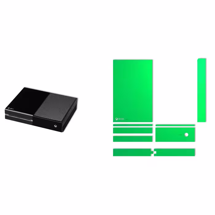 برچسب ماهوت مدل Green Color Special مناسب برای کنسول بازی Xbox One