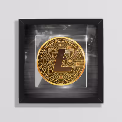 تابلو طرح لایت کوین مدل Jm501