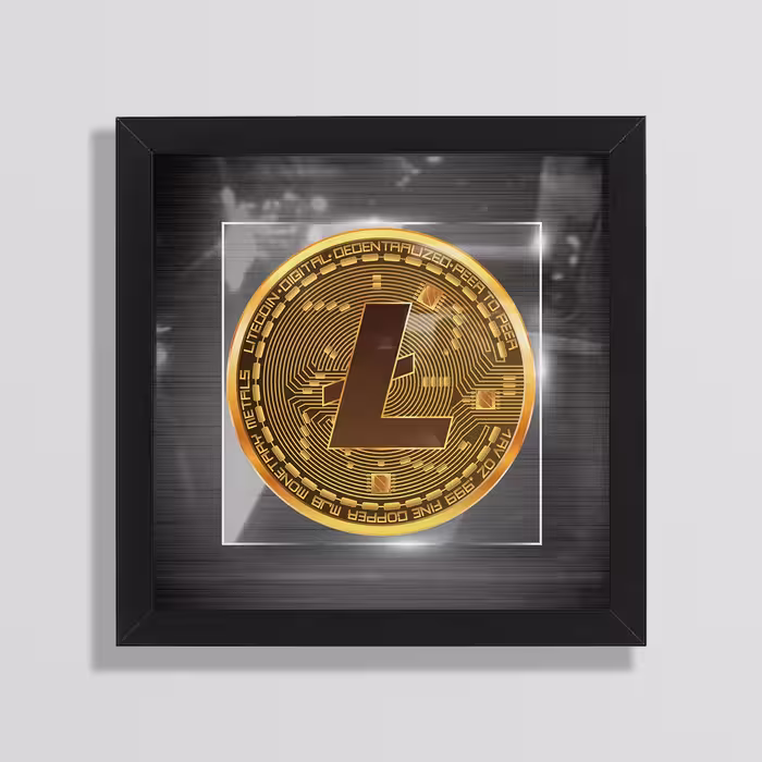 تابلو طرح لایت کوین مدل Jm501