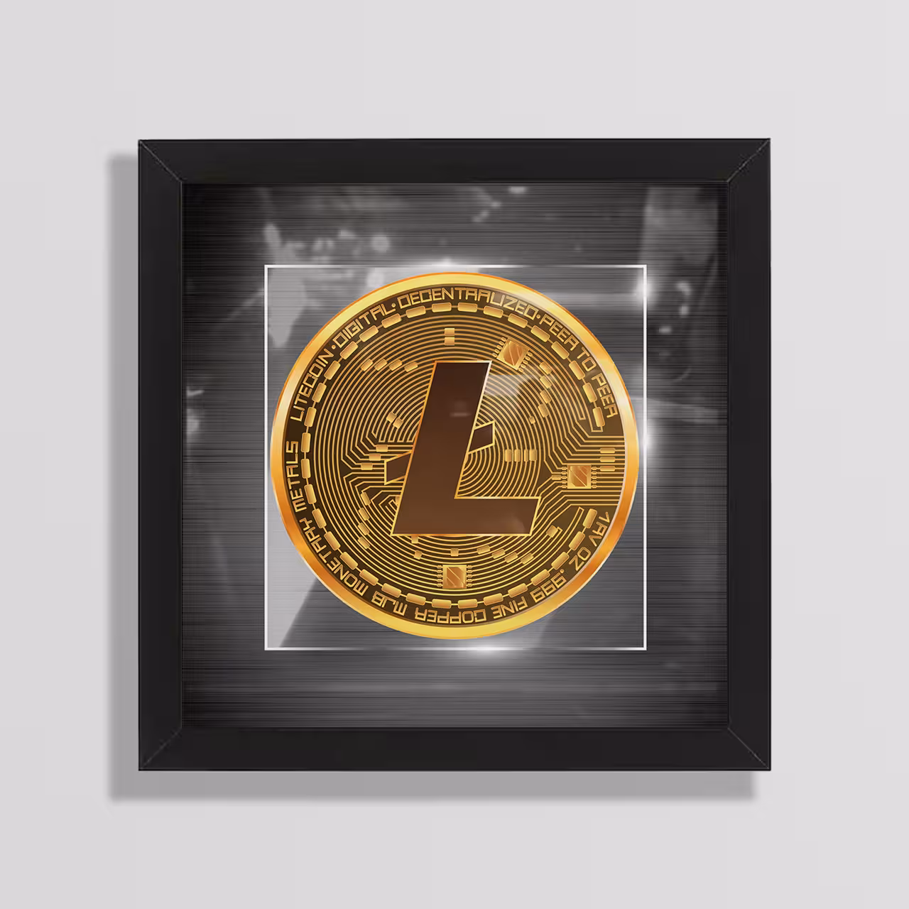تابلو طرح لایت کوین مدل Jm501