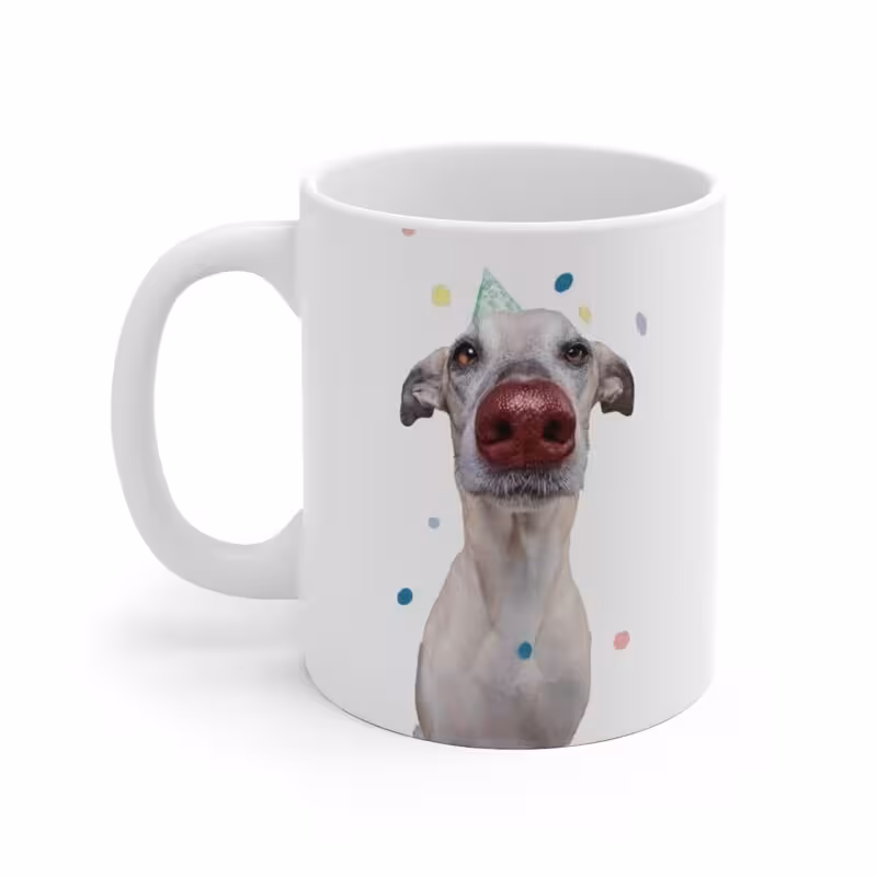 ماگ طرح  سگ Dog مدل NM1244