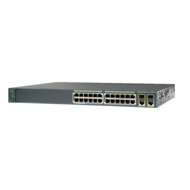 سوئیچ شبکه سیسکو سوئیچ Cisco WS-C2960-24PC-L سوئیچ لایه 2