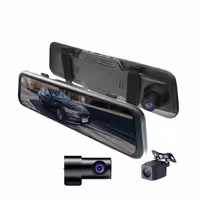 دوربین ثبت وقایع خودرو آینه‌ای 3 دوربین مدل RoadLens WS8 - ایپکی