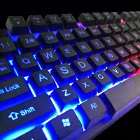 صفحه کلید گیمینگ Jertech مدل Major K348 دارای RGB با گارانتی