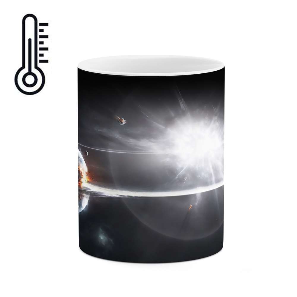 ماگ حرارتی طرح کره ها مدل mgh03926