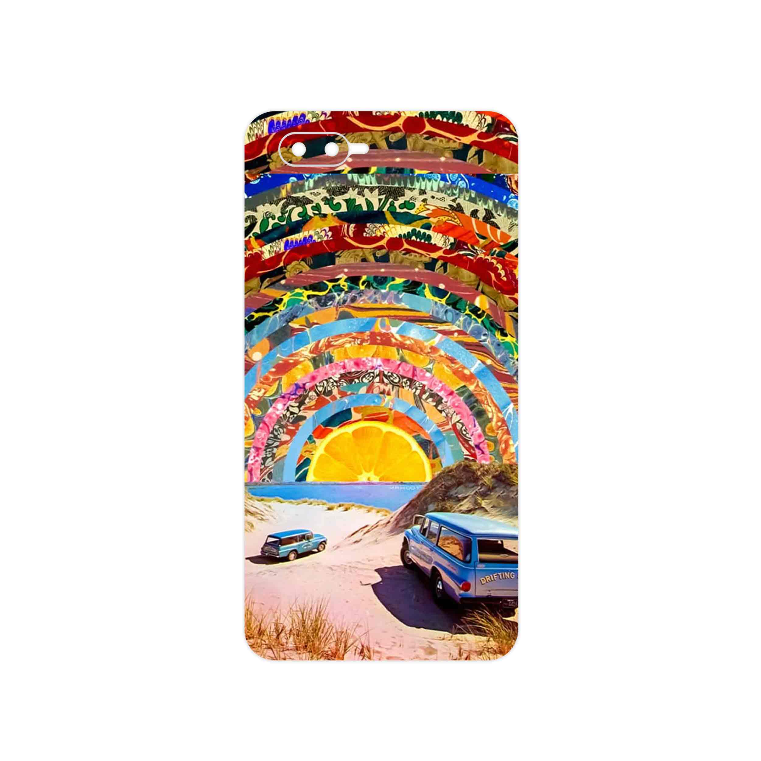 برچسب پوششی ماهوت مدل Collage of Orange Sky مناسب برای گوشی موبایل اپو K1