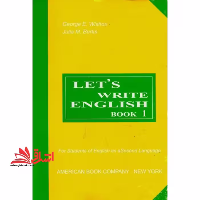 Lets Write English Book 1 - فروشگاه کتاب اشراق