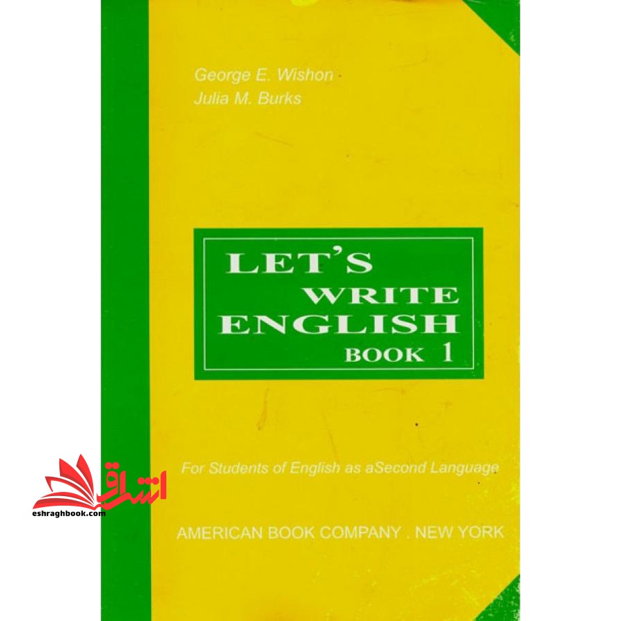 Lets Write English Book 1 - فروشگاه کتاب اشراق