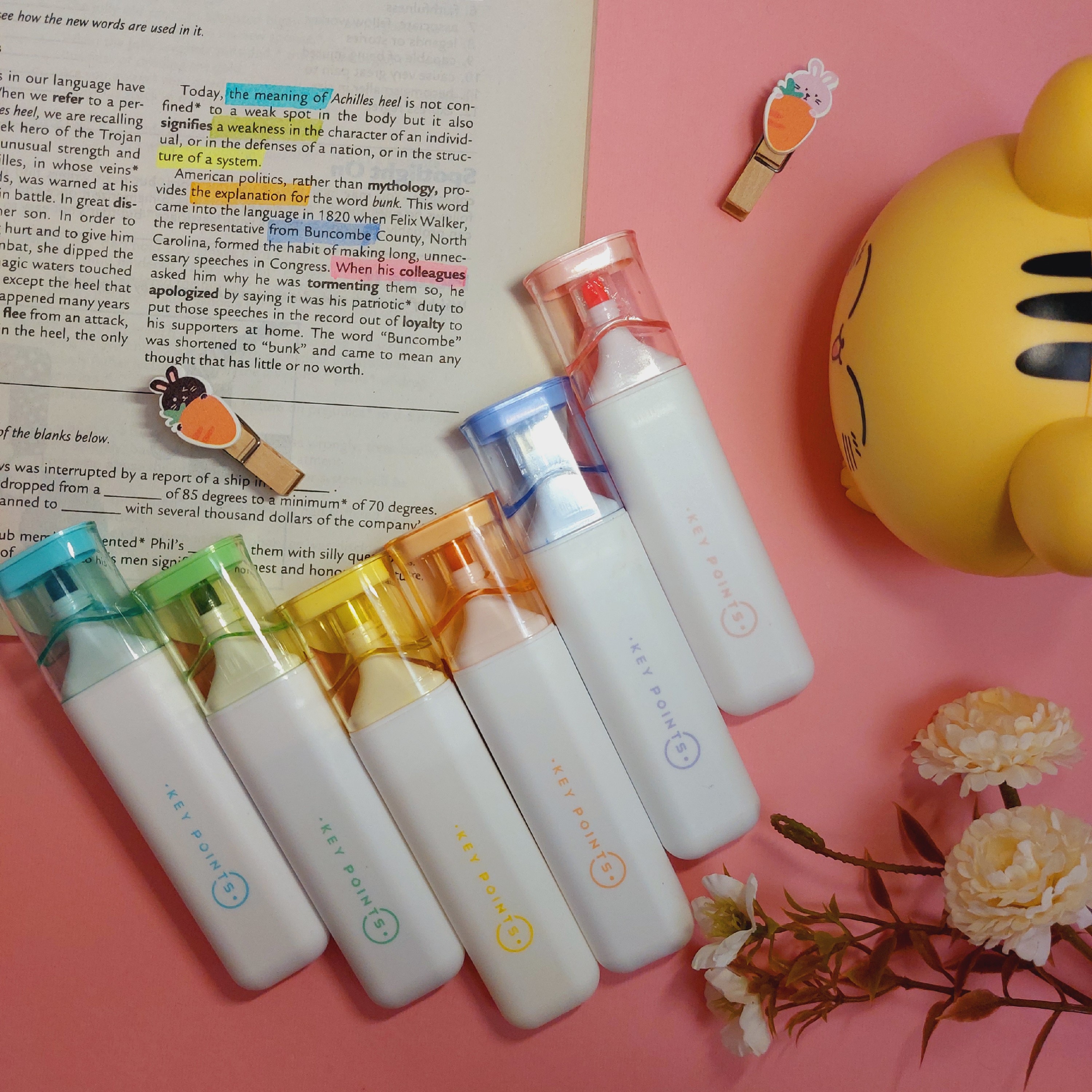 هایلایتر  پاستلی 6 رنگ