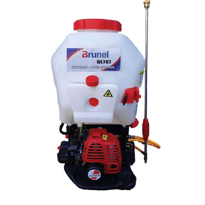 سم پاش برونل BRUNEL قابل حمل(کولی) بنزینی دو زمانه - فروشگاه پمپ بیات