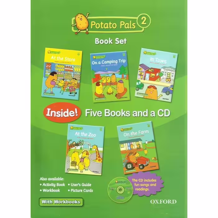 Potato Pals 2 (5 Book) + CD