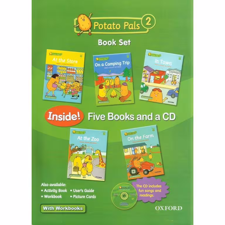Potato Pals 2 (5 Book) + CD