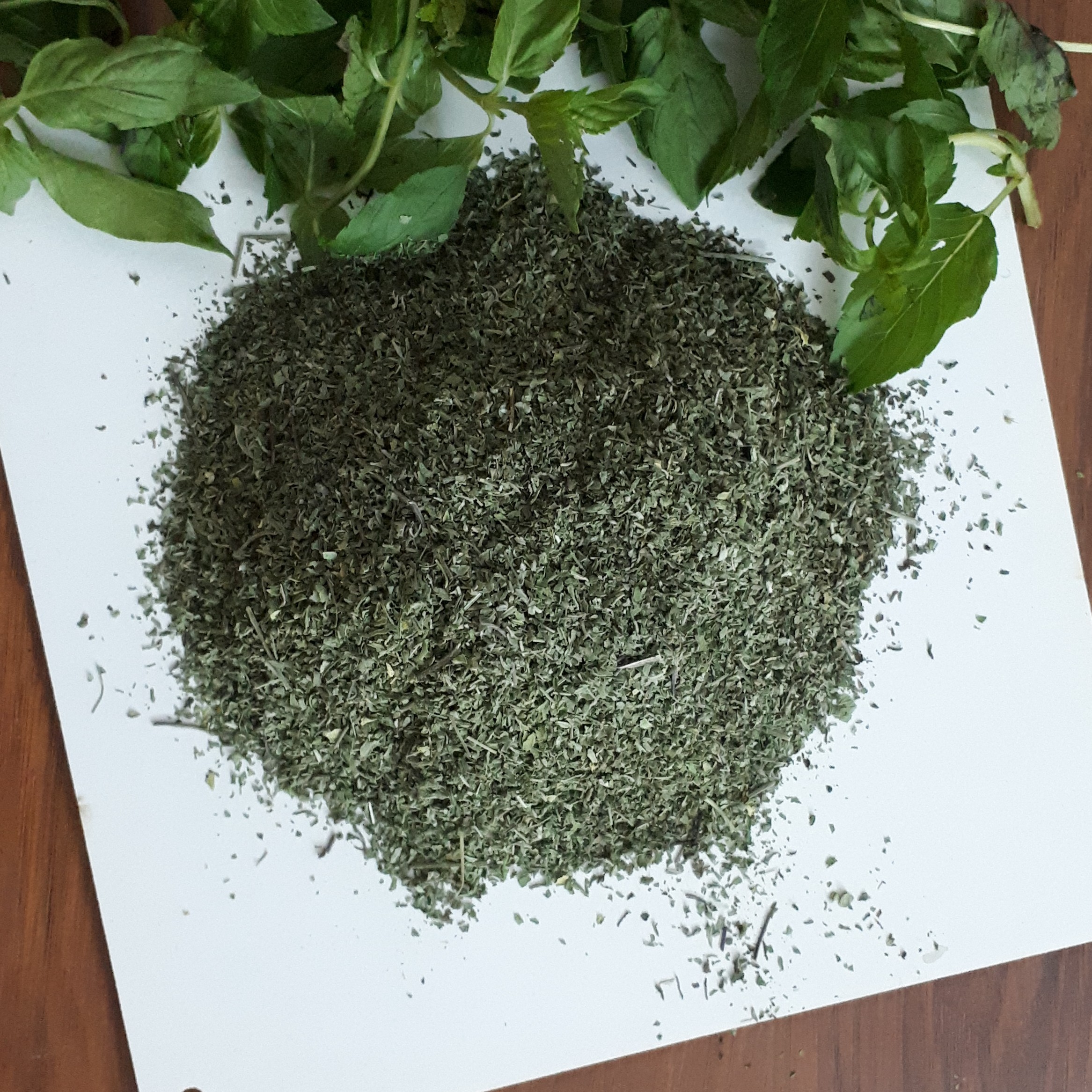 پونه خشک  آسیاب شده  بدونه ساقه  خانگی (50گرمی)