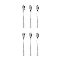 قاشق شربت خوری صنایع استیل ایران مدل مونزا بسته 6 عددی