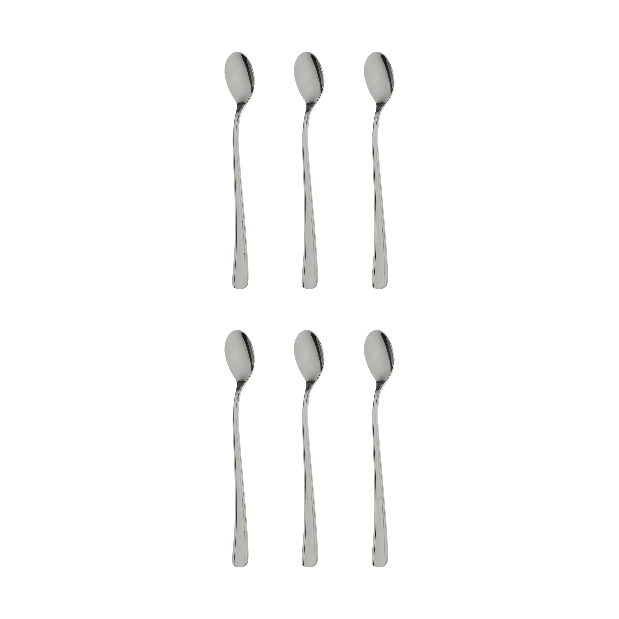 قاشق شربت خوری صنایع استیل ایران مدل مونزا بسته 6 عددی