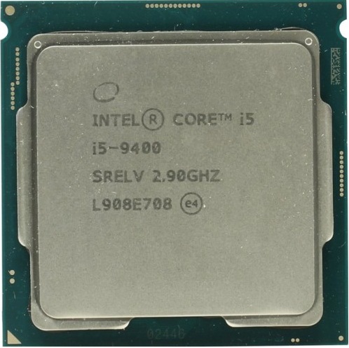 پردازنده تری اینتل مدل Core i5-9400 با فرکانس 2.9 گیگاهرتز