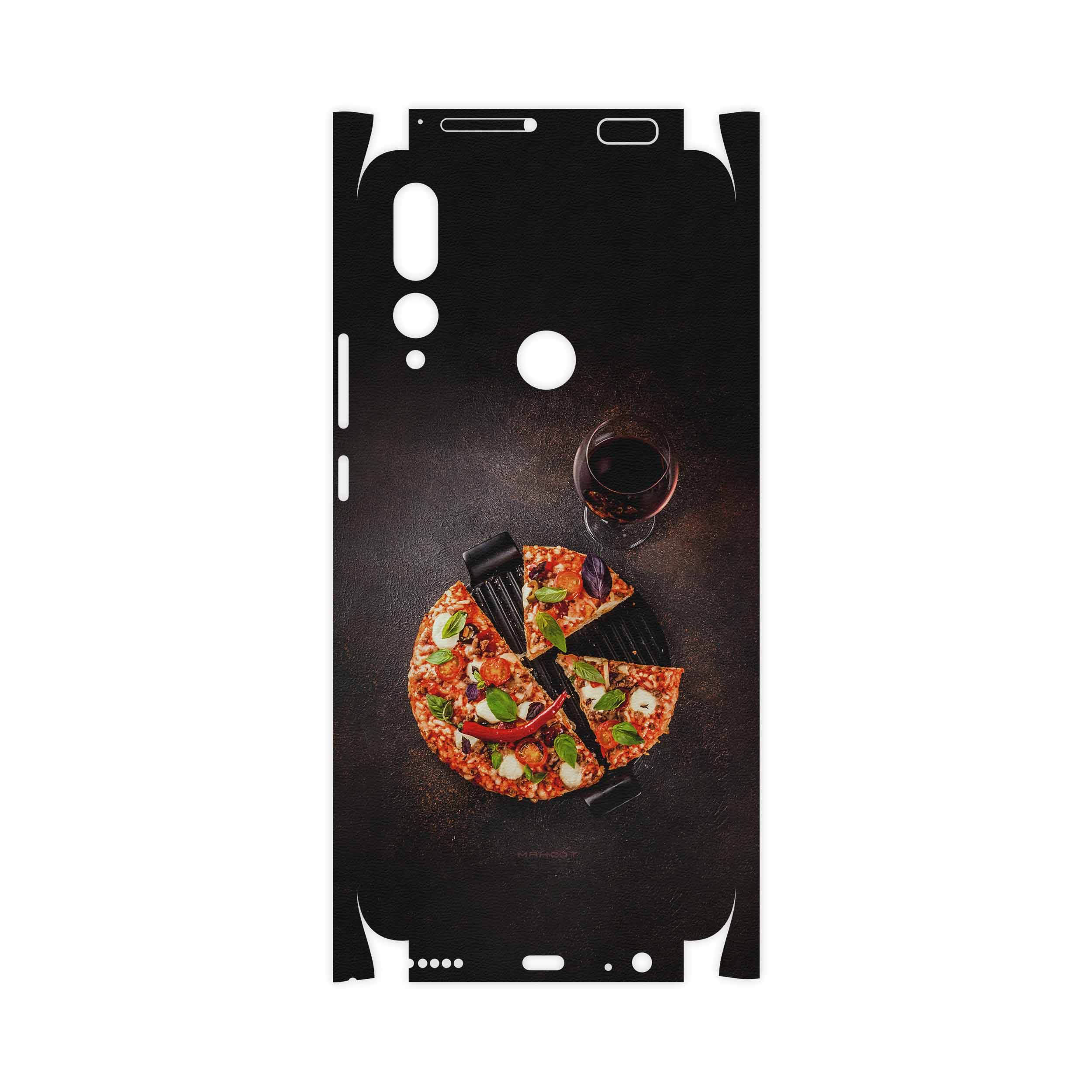 برچسب پوششی ماهوت مدل Pizza-FullSkin مناسب برای گوشی موبایل هوآوی Y9 Prime 2019