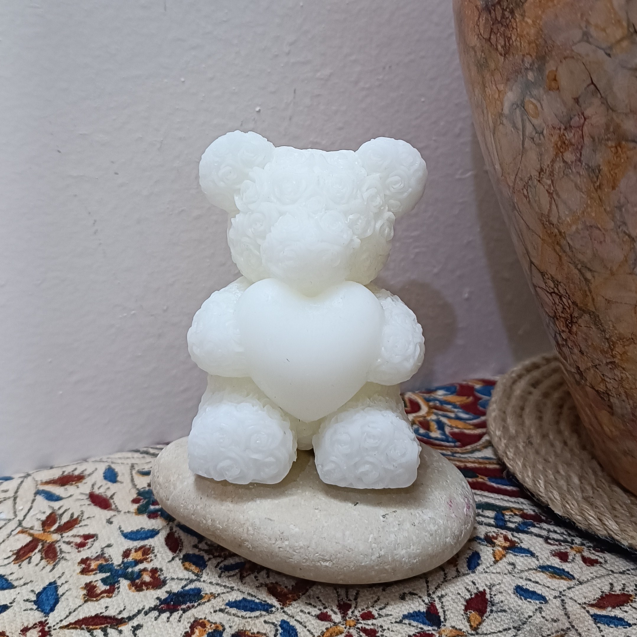 شمع خرس گل گلی ، هشت سانتی