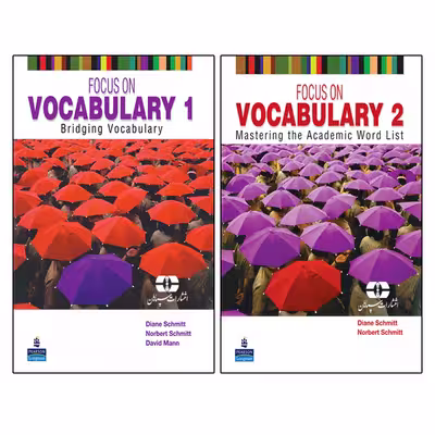 کتاب Focus On Vocabulary اثر جمعی از نویسندگان انتشارات سپاهان 2 جلدی