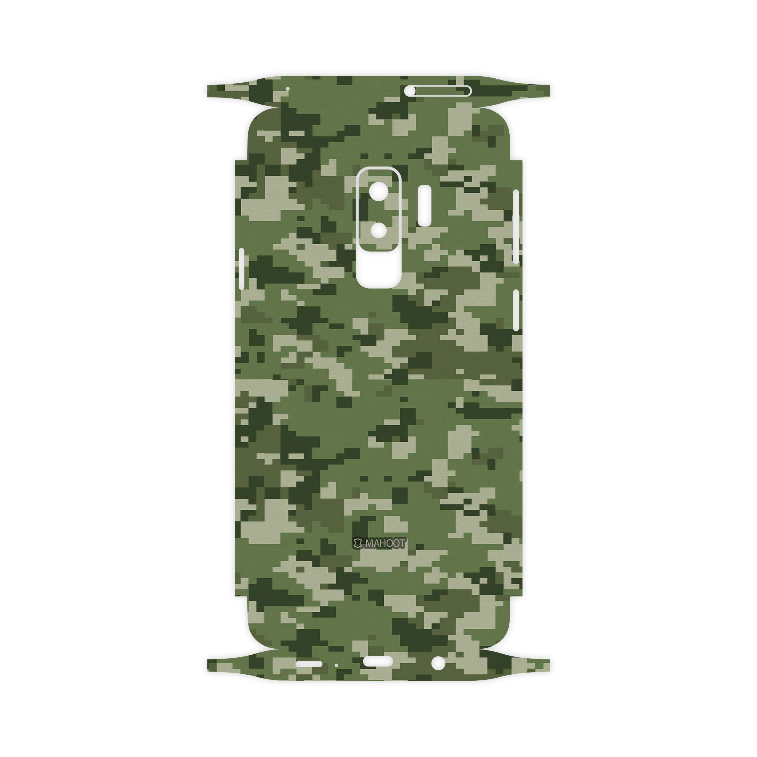 برچسب پوششی ماهوت مدل Army-Green-Pixel-FullSkin مناسب برای گوشی موبایل سامسونگ Galaxy S9 Plus