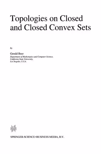 خرید و دانلود نسخه کامل کتاب Topologies on Closed and Closed Convex Sets