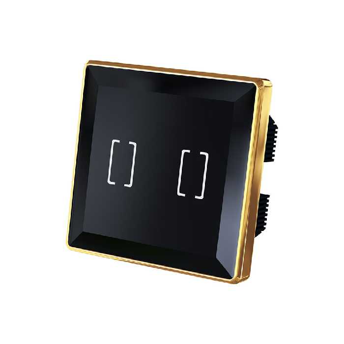 کلید لمسی دو پل دایرکت DC مایا سری اریس گراویتی مدل MI2ES11