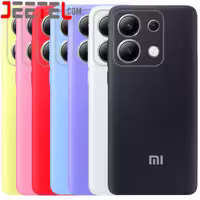 کاور سیلیکونی تک رنگ اورجینال Xiaomi Redmi Note 13 4G مدل پاک کنی ضدلک (متریال ویتنام)