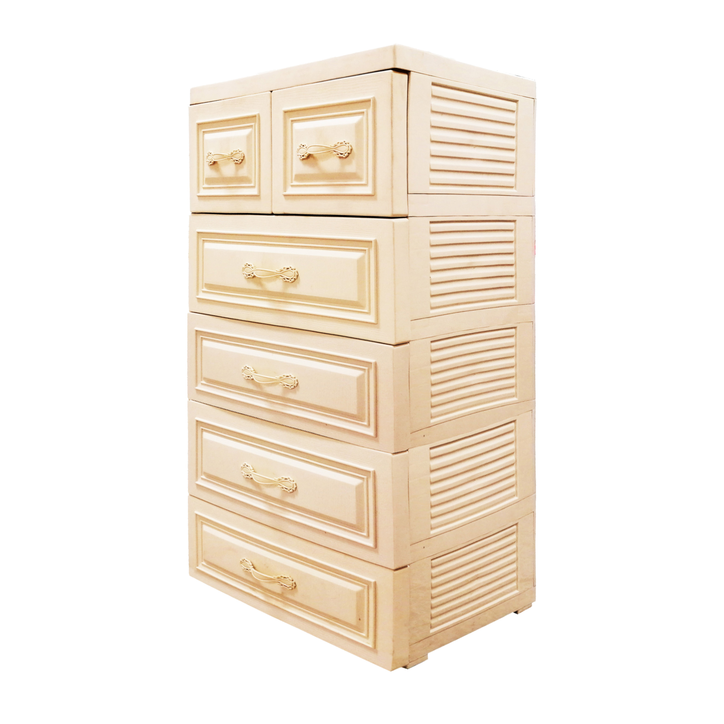 فایل کشویی الوند پلاستیک طرح چوب کلاسیک کد 725