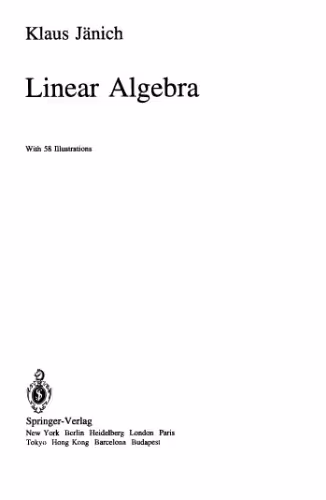 خرید و دانلود نسخه کامل کتاب Linear algebra